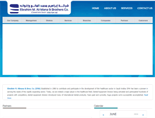 Tablet Screenshot of ema.com.sa